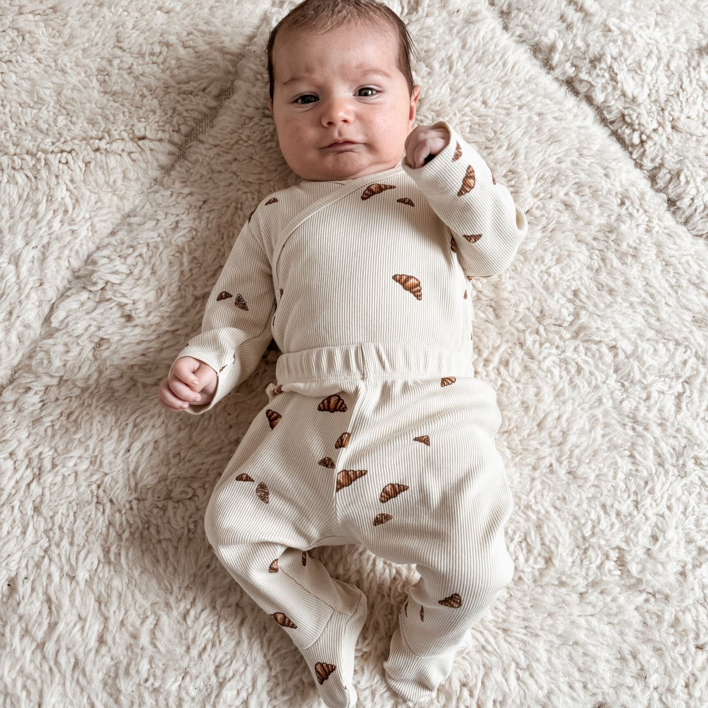 TOULON newborn pants w. feet