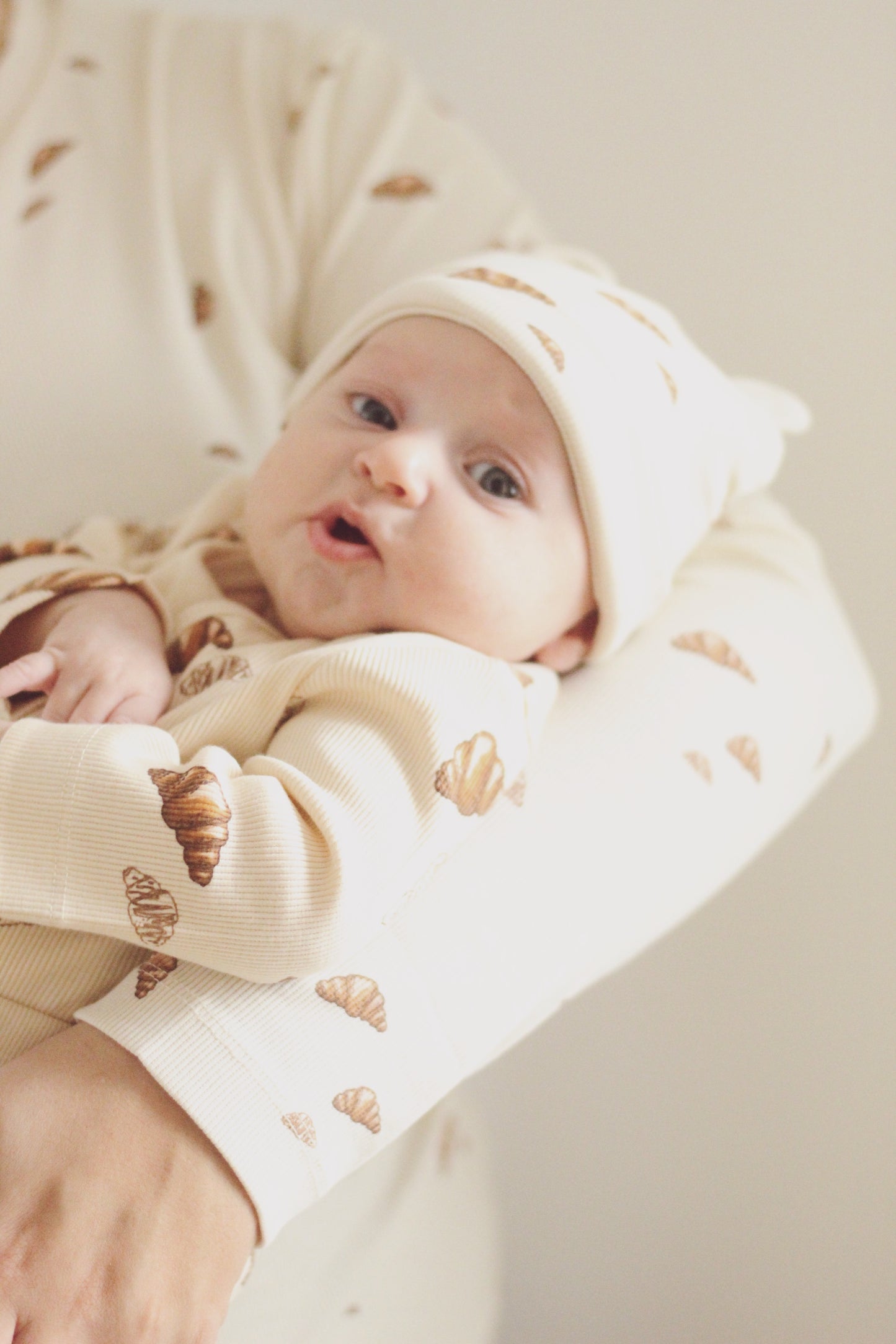 TOULON newborn cross-over jumpsuit