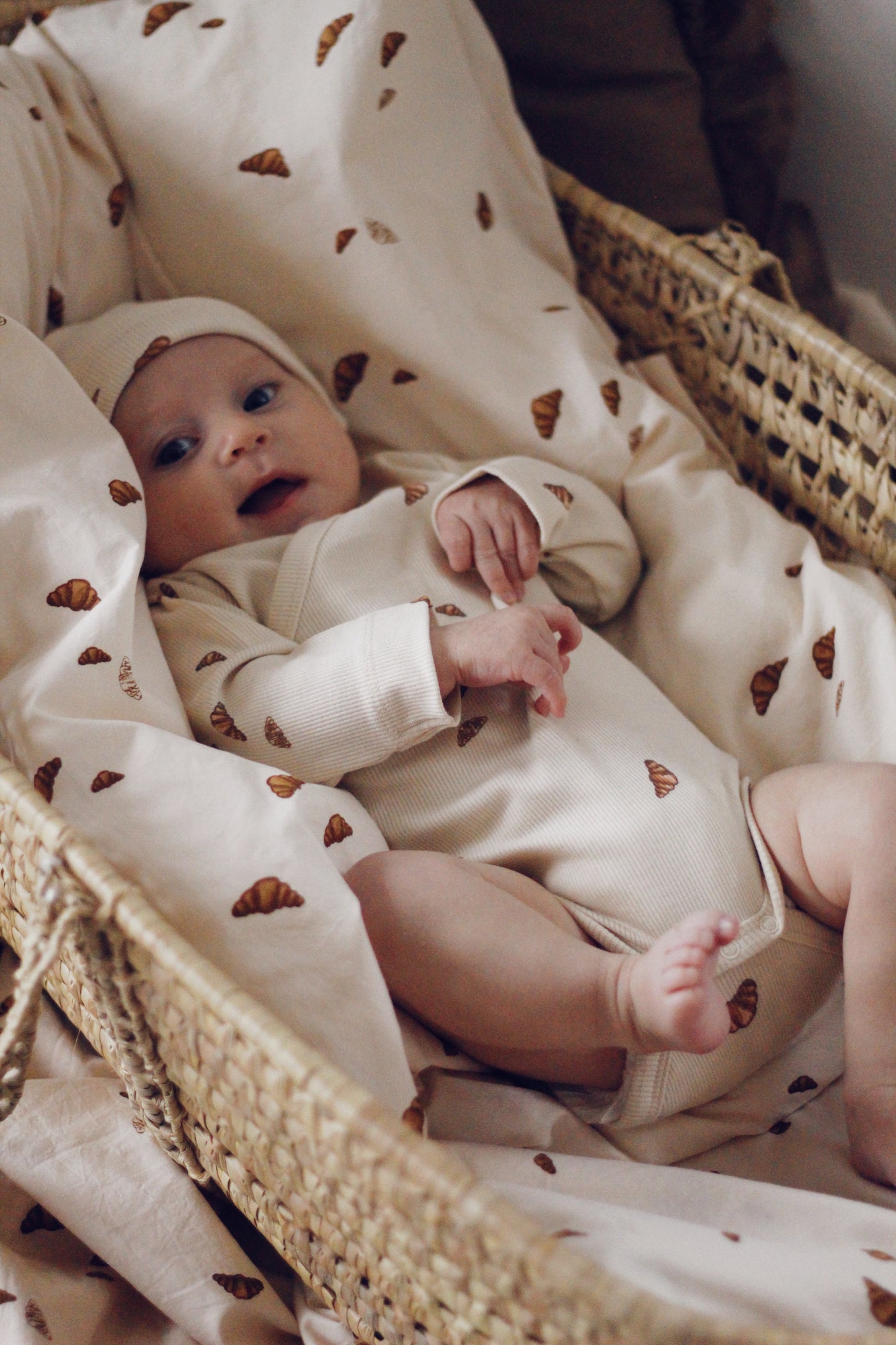 TOULON newborn cross-over bodysuit